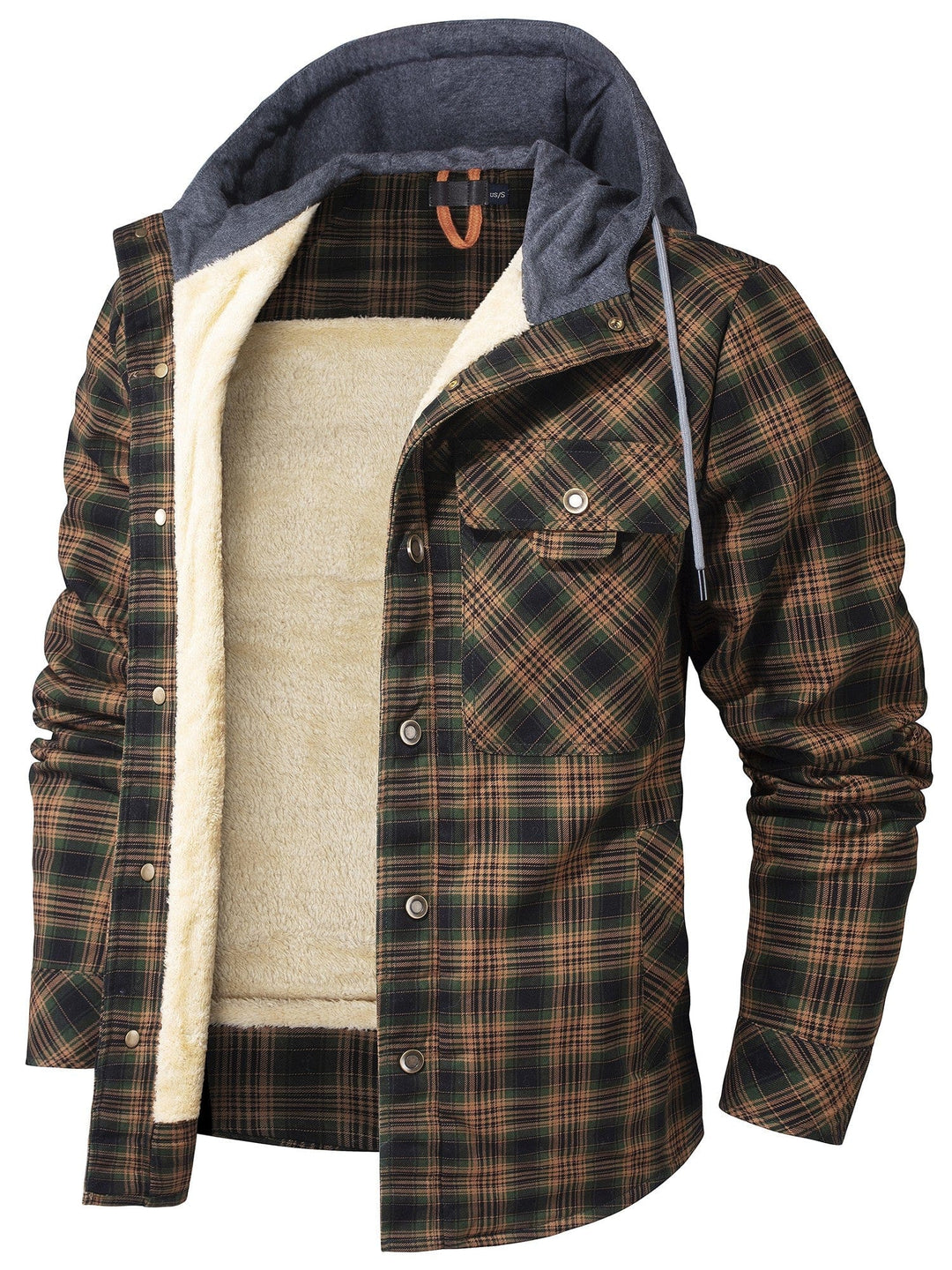 Haiden | Hooded Flannel Jacket