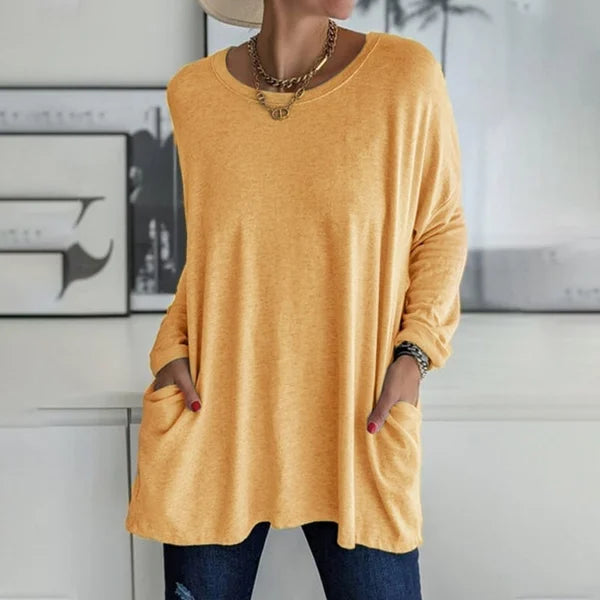 Sistine | Relaxed Long Sleeve Top