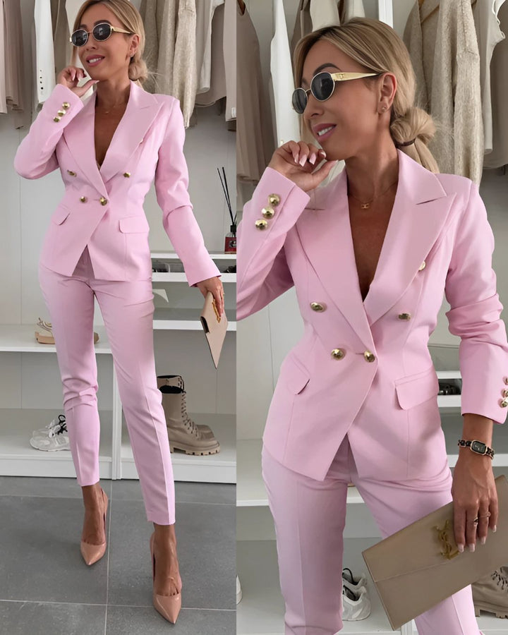 Baylie | Sophisticated Double-Breasted Suit