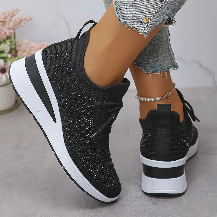 Romee | Orthopedic Sneakers with Sparkling Rhinestones