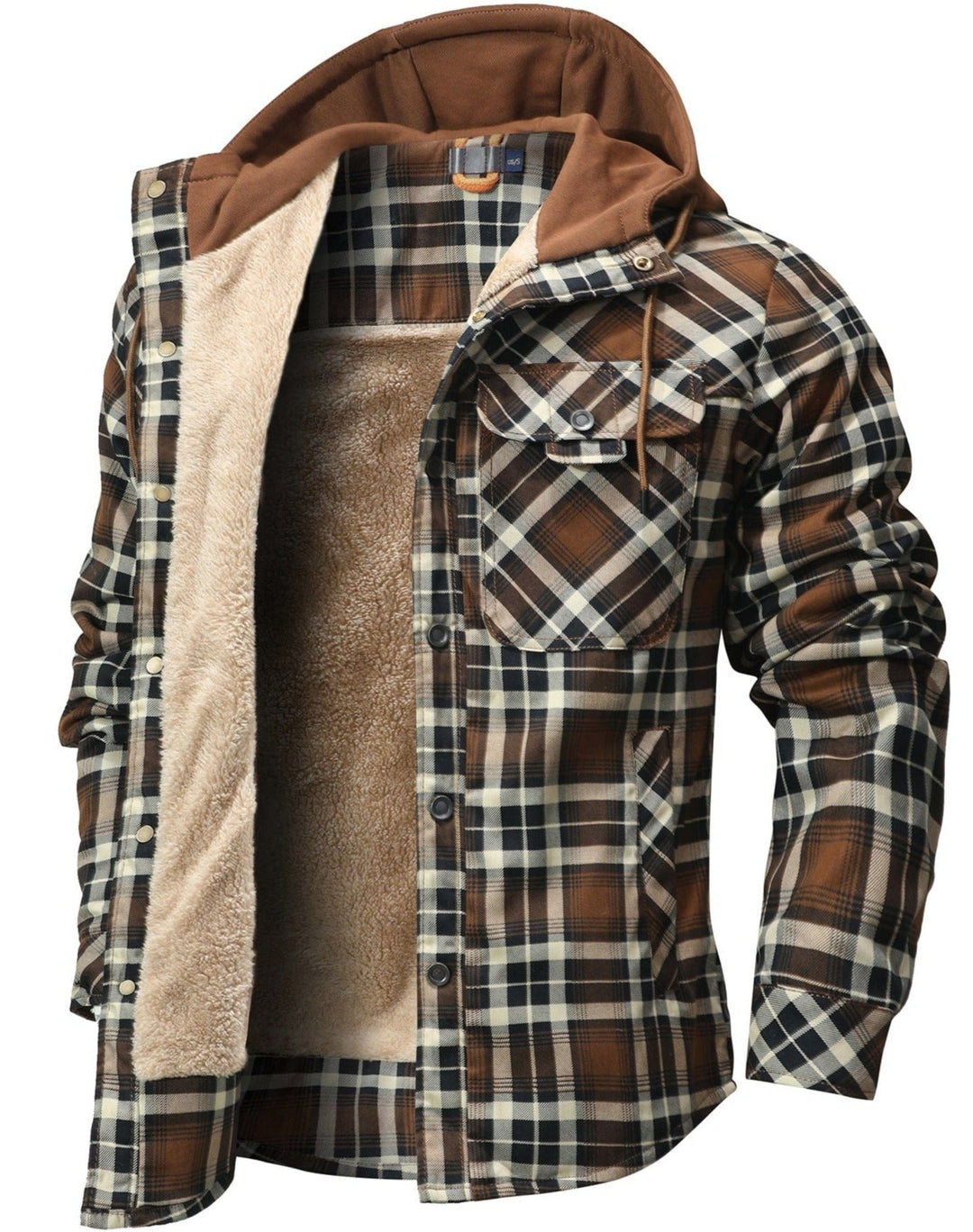 Haiden | Hooded Flannel Jacket