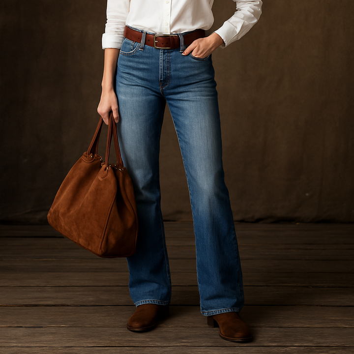 Chaya | Retro Wide-Leg Jeans