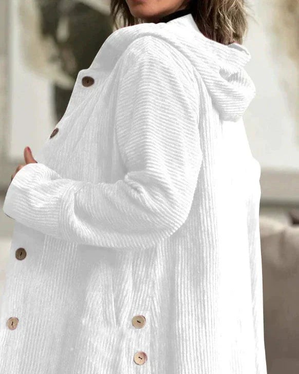 Chelsea | Cozy Corduroy Hooded Jacket