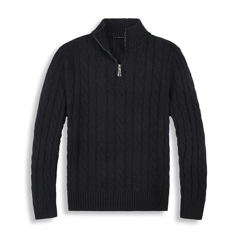 Nicolas | Old Money Half Zip Sweater