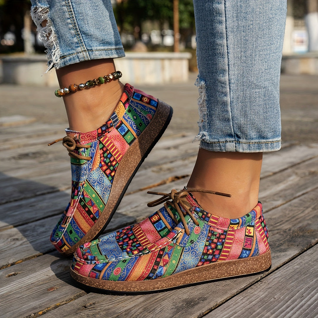 Brinley | Colorful Retro Shoes