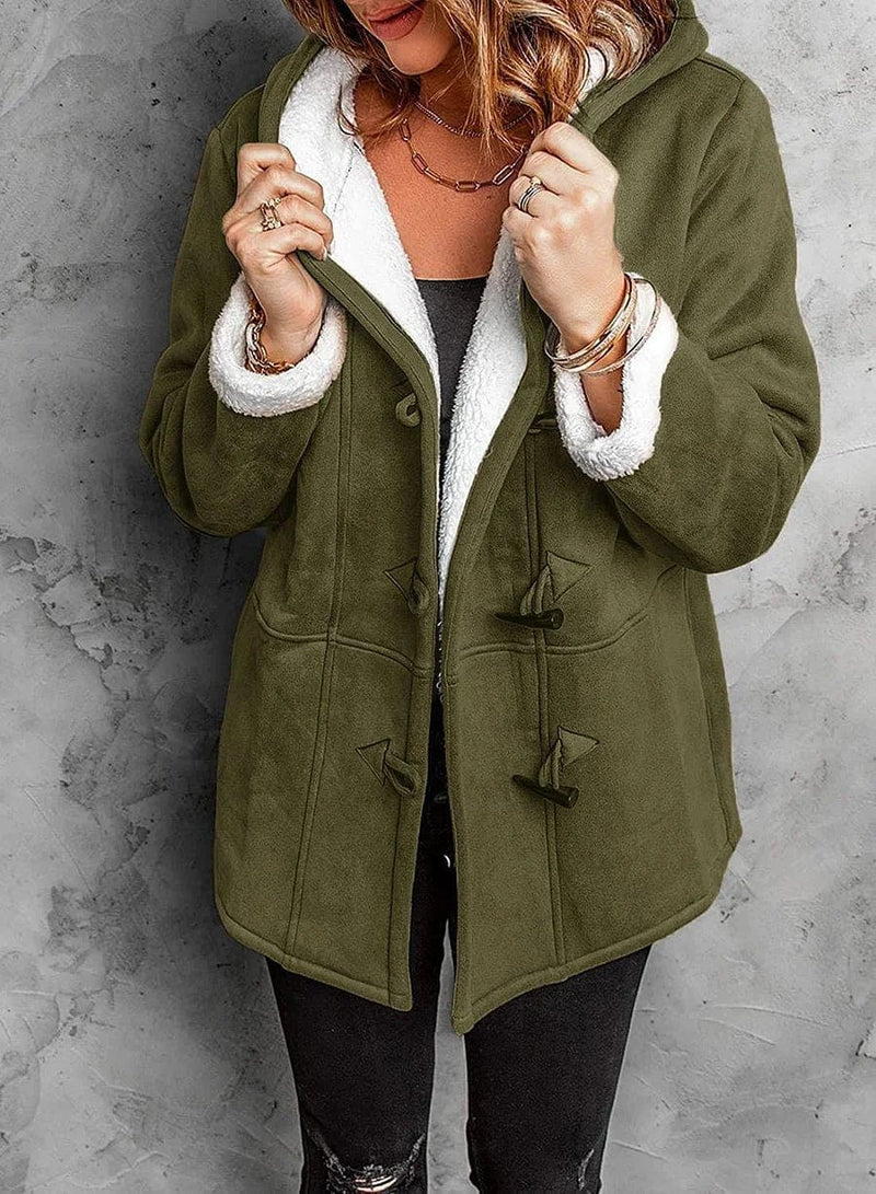 Arwelyn | Hooded Toggle Winter Coat